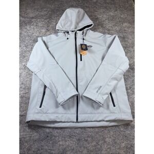 NWT AFTCO Reaper Windproof Jacket Men's 2XL Harbor Gray Water Repellent Vented